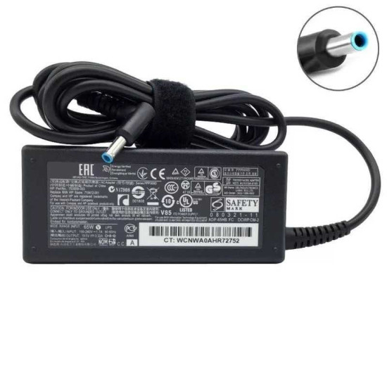 Chargeur PC HP Adaptateur PC Portable HP 19.5V 3.33A 65W Blue Pin