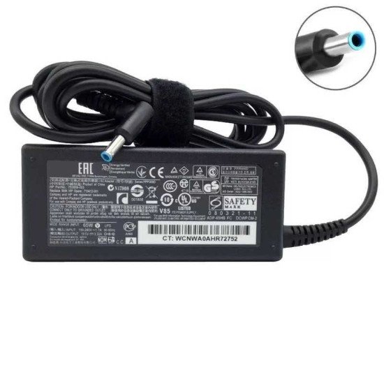 Chargeur PC HP Adaptateur PC Portable HP 19.5V 3.33A 65W Blue Pin