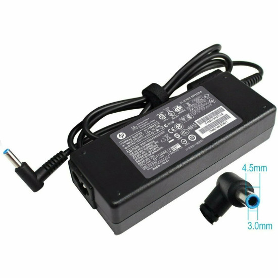 Chargeur HP 19.5V 4.62A - Adaptateur HP 19.5V 4.62A 90W Tête Bleu Original Qualité