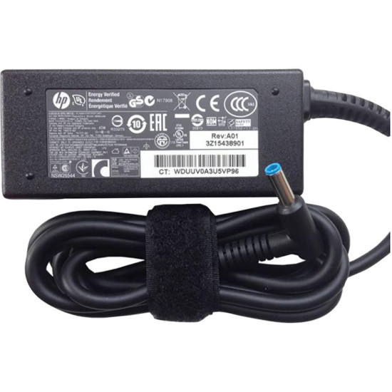Chargeur HP 19.5V 3.33A - Adaptateur HP 19.5V 3.33A 65W Tête Bleu Original Qualité
