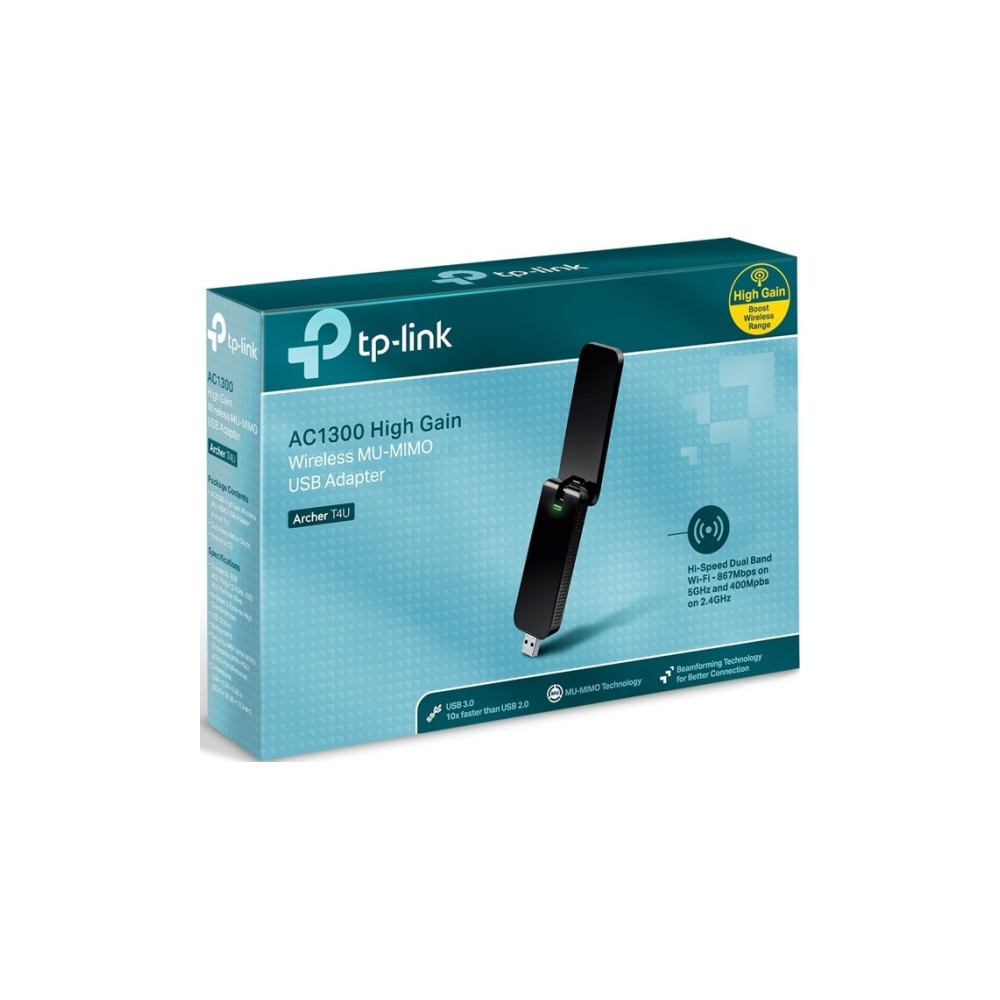 Clé WiFi USB TP-Link Archer T4U AC1300