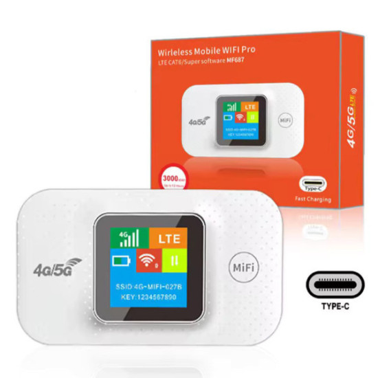Modem Mobile WiFi Pro – Hotspot WiFi Sans Fil 4G/5G Portable