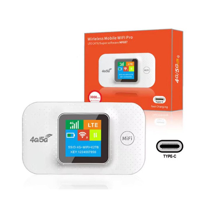 Modem Mobile WiFi Pro – Hotspot WiFi Sans Fil 4G/5G Portable