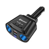 Multi-Prises 2 Ports USB Chargeur 12V/24V avec MP3 Bluetooth