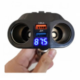MP3 Bluetooth avec Allume-cigare Voiture Multi-Prises 2 prises