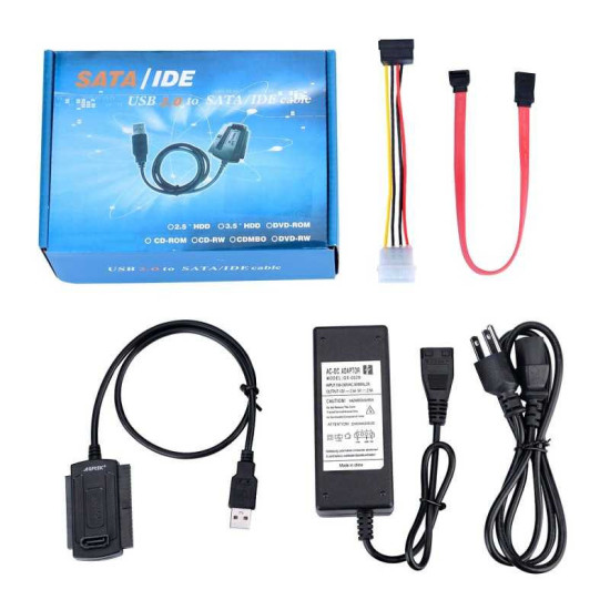 Adaptateur USB vers SATA IDE 2.5" / 3.5"